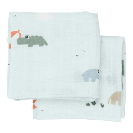 Done By Deer 2er-Pack Mullwindeln Done By Deer 2er-Pack Mullwindeln