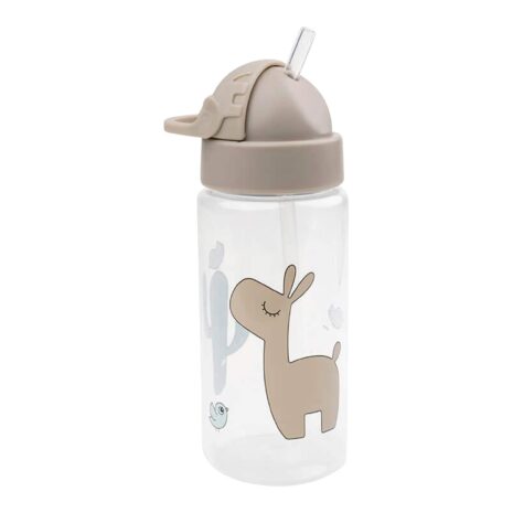 Done By Deer Trinkflasche mit Strohhalm