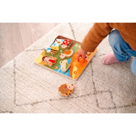 Eichhorn Fühlpuzzle mit Stoff Eichhorn Fühlpuzzle mit Stoff