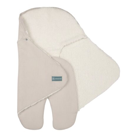 Emma & Noah Einschlagdecke mit Füßen beige
