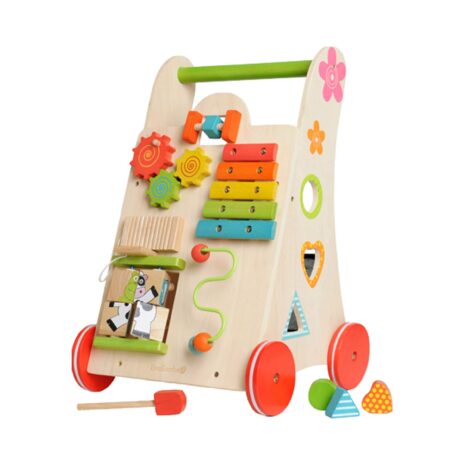 Everearth Lauflernwagen Spielzeug 2-in-1 aus Holz