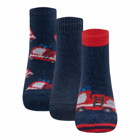 Ewers 3er-Pack Socken Feuerwehr