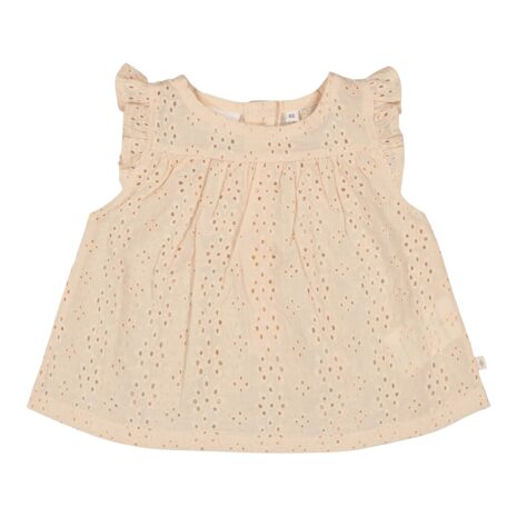 Feetje 2-tlg. Set T-Shirt Flügelarm und Shorts Lochstickerei