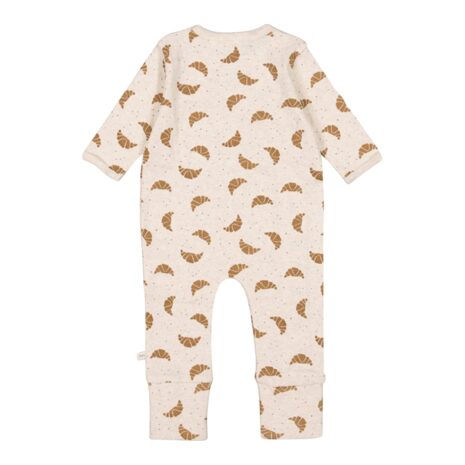 Feetje Overall mit Klappfuß Croissant Rippqualität