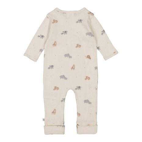 Feetje Overall mit Klappfuß Safari Rippqualität