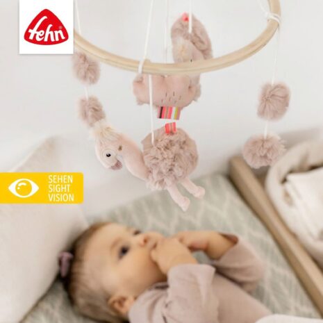 Fehn Holz-Mobile Flamingo 22cm