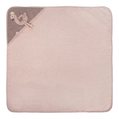 Fehn Kapuzenbadetuch rosa