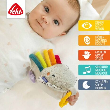 Fehn Mini-Spieluhr Tintenfisch 22cm