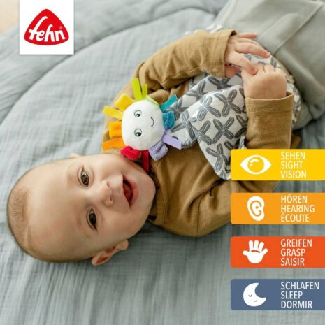 Fehn Musselin Schmusetuch Sonne 38cm