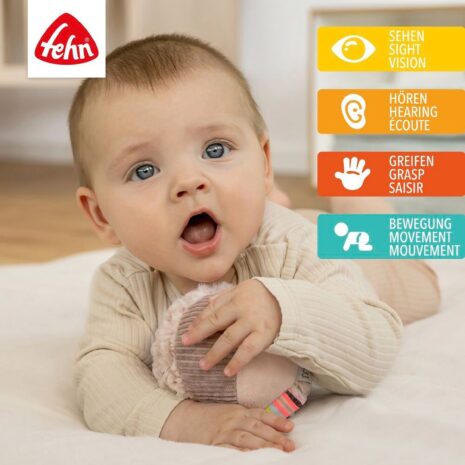 Fehn Rasselball Flamingo