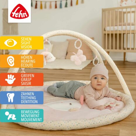 Fehn Spielbogen mit 3-D-Activity-Decke Vogel feehnLAND