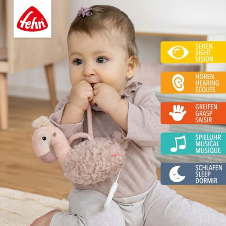 Fehn Spieluhr Flamingo 18cm