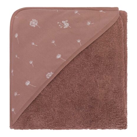 Fillikid Kapuzenbadetuch 75 x 75 cm rosa