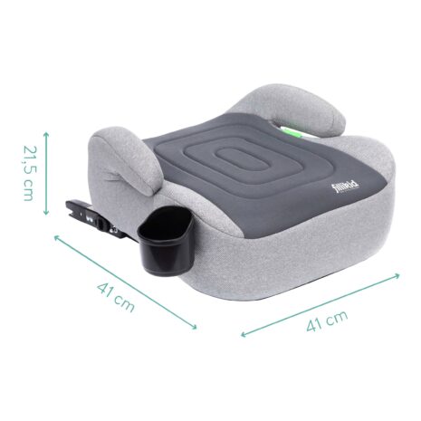 Fillikid Sitzerhöhung mit Isofix schwarz