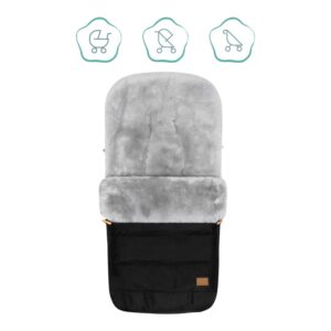 Fillikid Winterfußsack Bernina Alpina schwarz