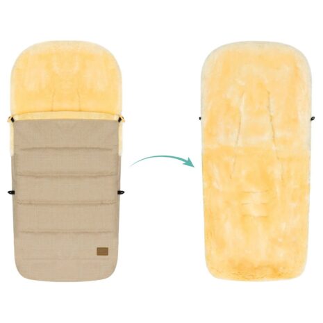 Fillikid Winterfußsack Bernina beige