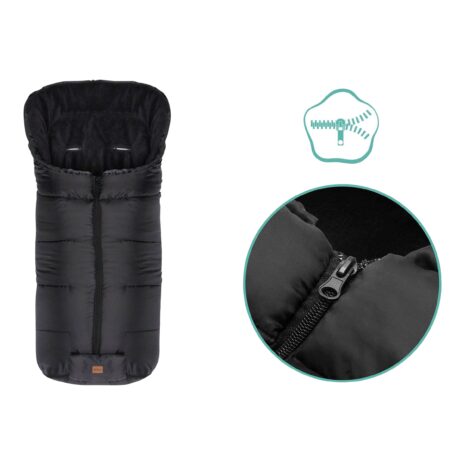 Fillikid Winterfußsack Eco BIG schwarz