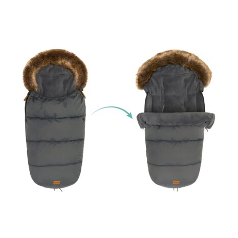 Fillikid Winterfußsack Manaslu grau