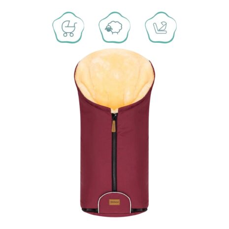 Fillikid Winterfußsack Pamir rot