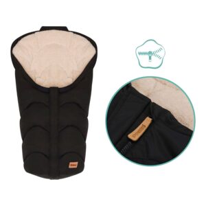 Fillikid Winterfußsack Torre schwarz