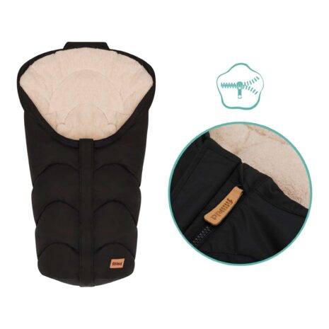 Fillikid Winterfußsack Torre schwarz