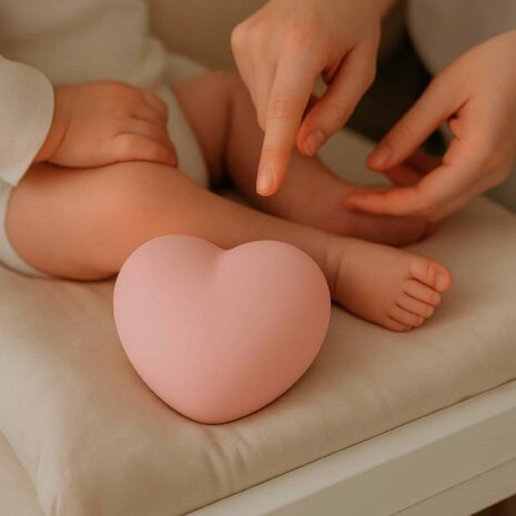 Flow Amsterdam Nachtlicht Herz Ruby