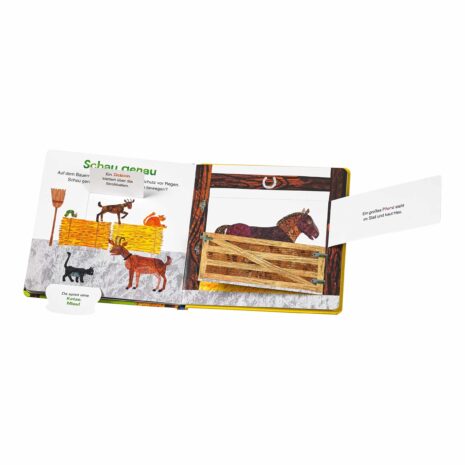 Gerstenberg Verlag Die Kleine Raupe Nimmersatt Pappbilderbuch Auf dem Bauernhof Die kleine Raupe Nimmersatt