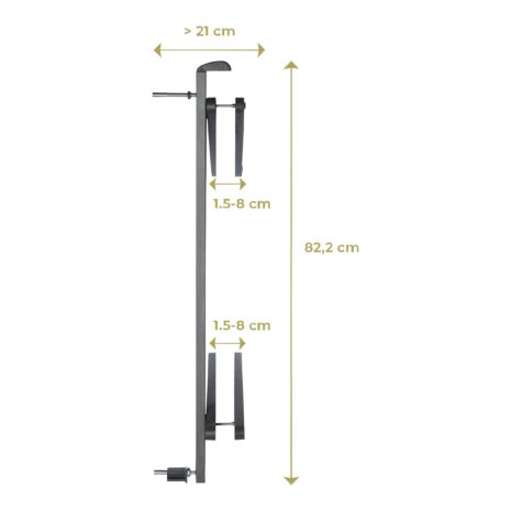 Geuther Schutzgitter Zusatzklemme für Easylock zum Klemmen