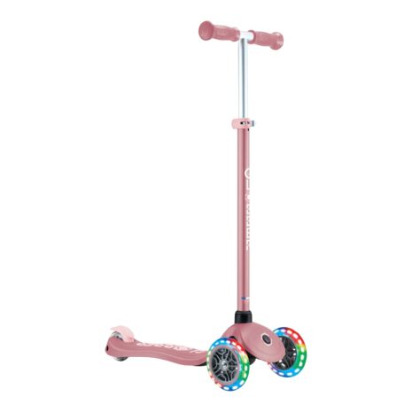 Globber Scooter Primo Plus mit Leuchtrollen inkl. Helm