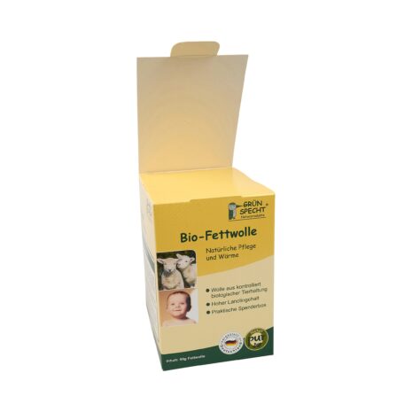 Grünspecht Bio-Fettwolle