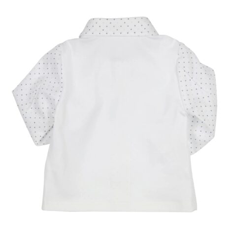 Gymp Jersey-Hemd langarm Punkte