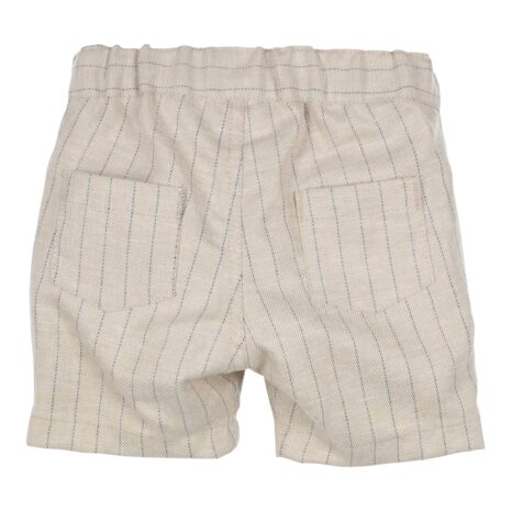 Gymp Shorts mit Leinenanteil Nadelstreifen