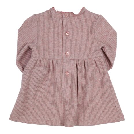 Gymp Strickkleid langarm mit Lurex Rippqualität