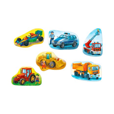 Haba 6 erste Puzzles - Fahrzeuge
