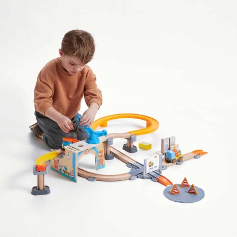 Haba Kugelbahn Kullerbü – Spielbahn Große Baustelle