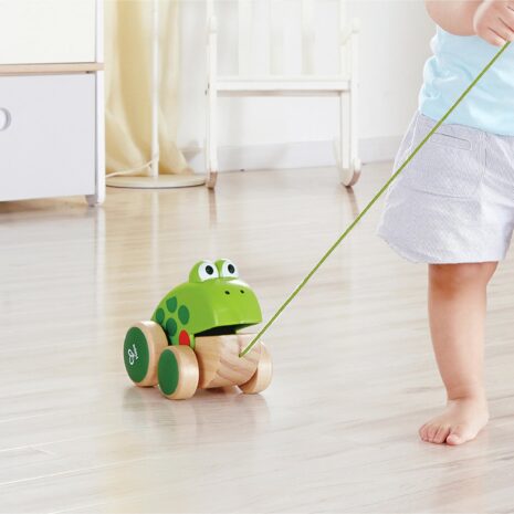 Hape Nachziehspielzeug Frosch Fridolin