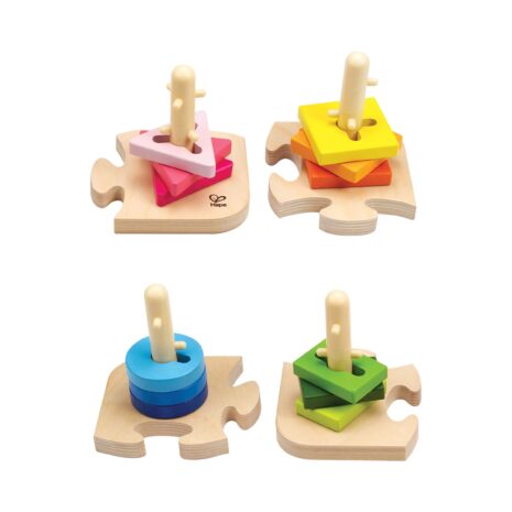 Hape Steckspiel Kreatives Steckpuzzle
