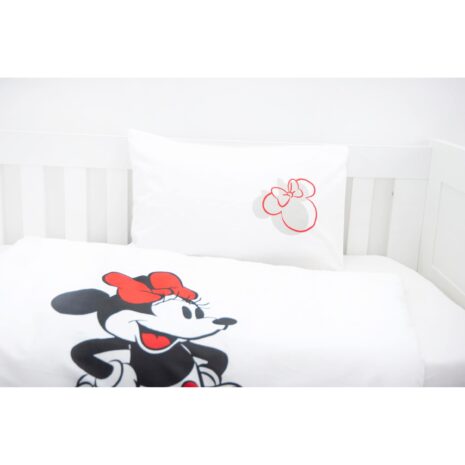 Herding Minnie Mouse Renforcé Wende-Bettwäsche Minnie Mouse 40x60 / 100/135 cm