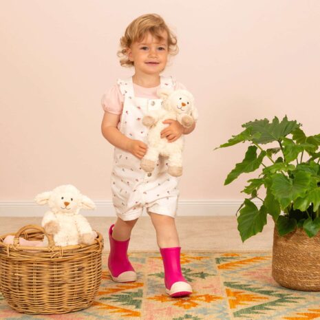 Hermann Teddy Collection Herzekind Kuscheltier Schäfchen Maggi 27cm