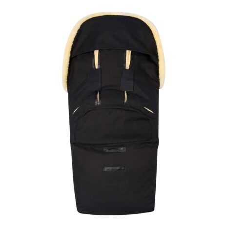 Hofbrucker Lammfellfußsack Polaris schwarz
