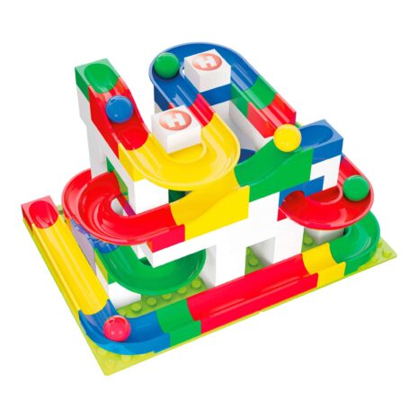 Hubelino Kugelbahn Baukasten basis 123-tlg. Hubelino Kugelbahn Baukasten basis 123-tlg.