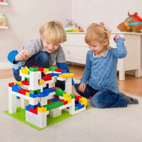 Hubelino Kugelbahn Baukasten maxi 213-tlg.