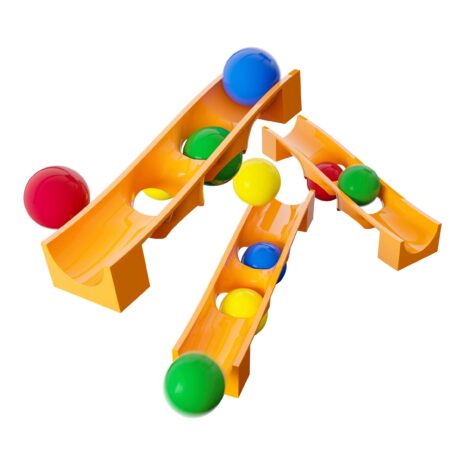 Hubelino Kugelbahn Erweiterung Kugelfalle