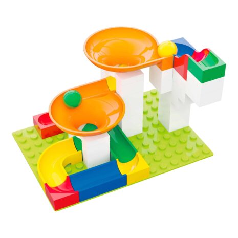 Hubelino Kugelbahn Erweiterung Trichter