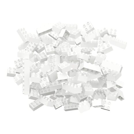 Hubelino Kugelbahn Zubehör Weiße Bausteine Set 120-tlg. Hubelino Kugelbahn Zubehör Weiße Bausteine Set 120-tlg.