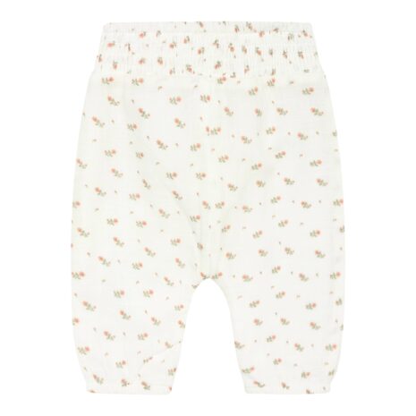 Hust&Claire Jogginghose Blumen Leinenoptik