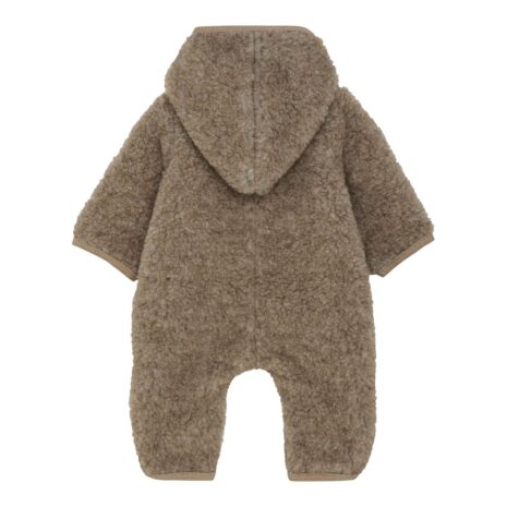 Huttelihut Plüsch-Overall mit Kapuze