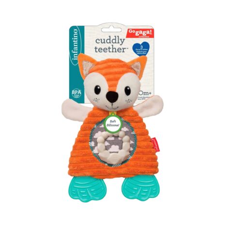 Infantino Schmusetuch mit Beißecken Fuchs Go gaga