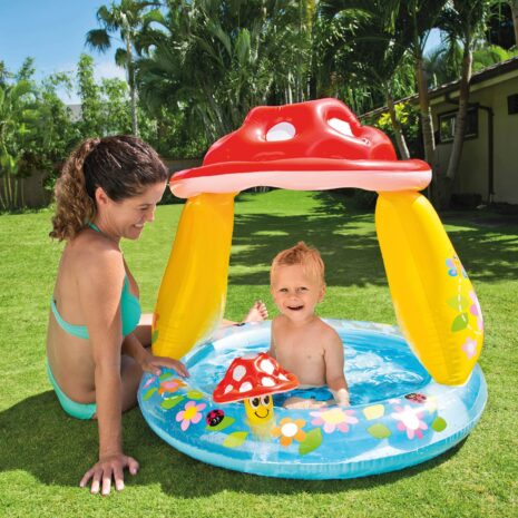 Intex Baby-Pool Mushroom mit Verdeck Intex Baby-Pool Mushroom mit Verdeck