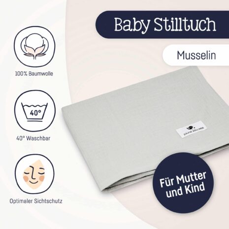 Julius Zöllner Stilltuch Musselin